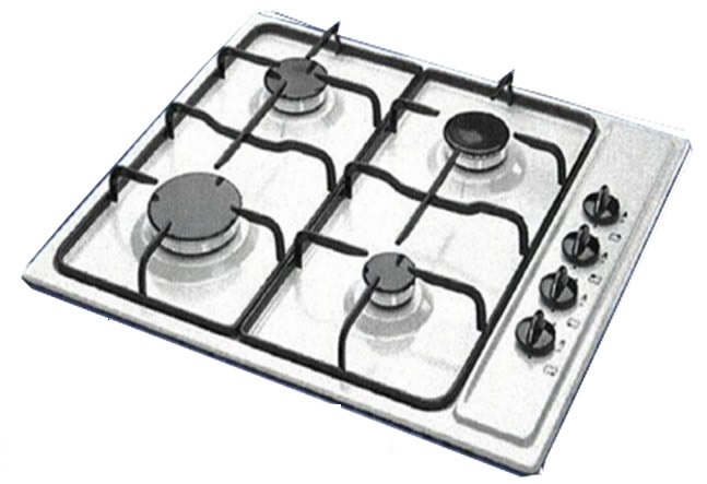 SUPER MM4V WHITE Gas Hobs