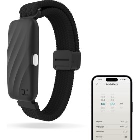 HoMedics Wakeband Vibrating Alarm Wristband Black SS-WB100BK-WW