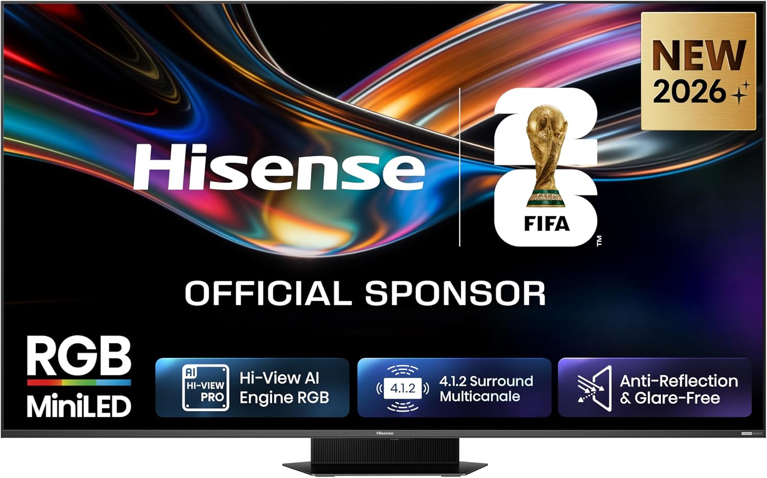 Hisense 75UR9S 75'' 4K Smart RGB MINI LED 180hz TV