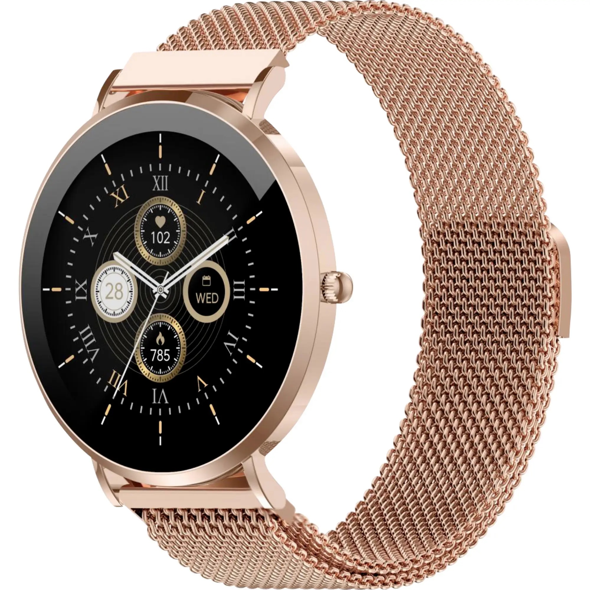 Denver SMARTWATCH AMOLED Display, Call, IP68 Ladies Design SWC-394RG Rose Gold