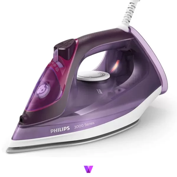 Philips Steam Iron 3000 Series - Purple