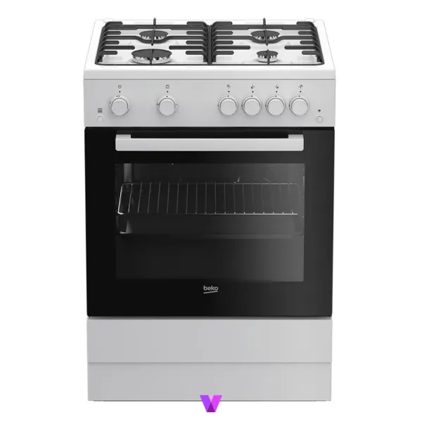 Beko Gas Cooker - White