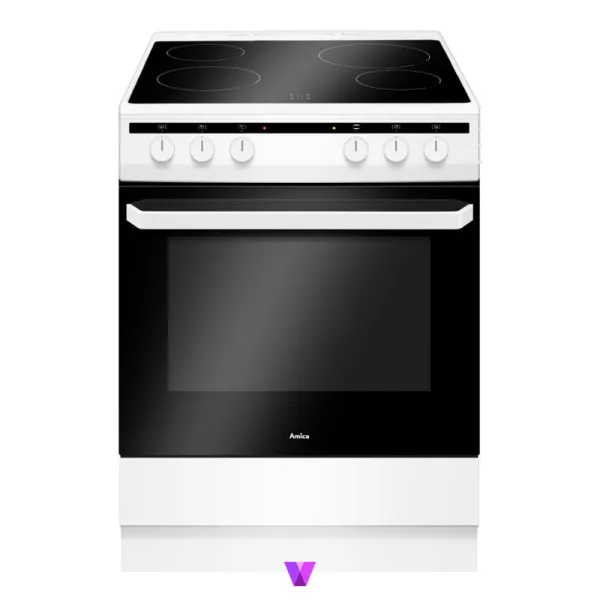 Amica Electric Cooker - White