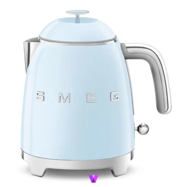Smeg KLF05 50's Retro Mini Kettle - Pastel Blue