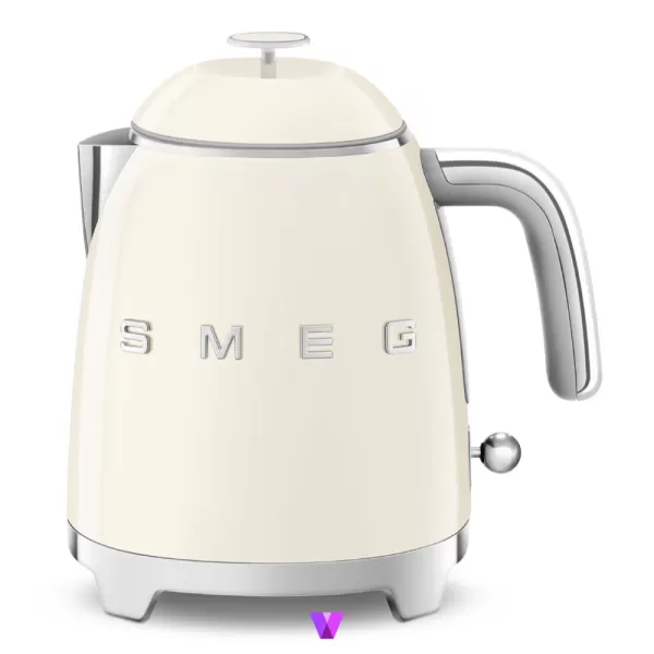 Smeg KLF05 50's Retro Mini Kettle - Cream