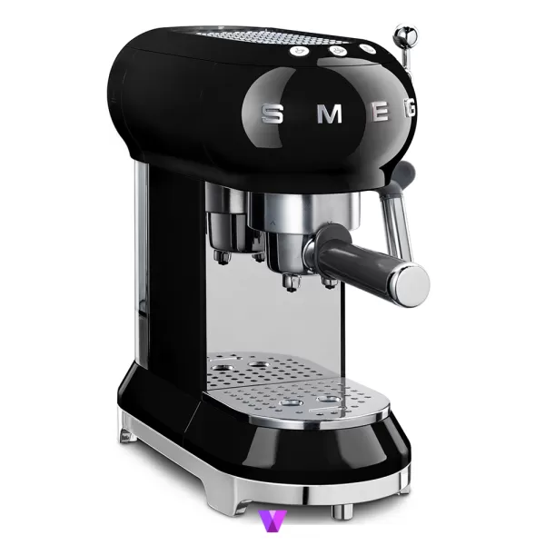 Smeg ECF01 50's Style Espresso Machine - Black