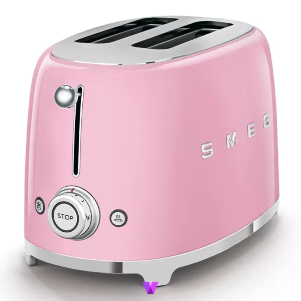 Smeg Toaster TSF01 50's Style - Pink
