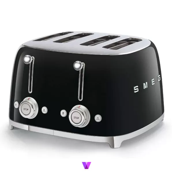 Smeg Toaster TSF03 50's Style - Black
