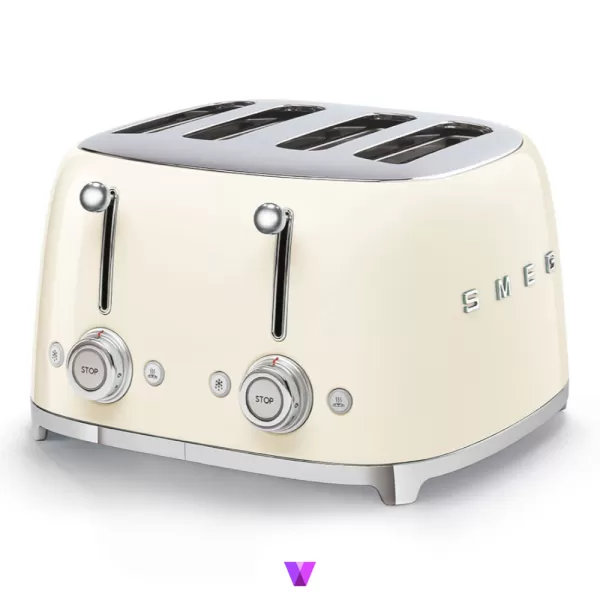 Smeg Toaster TSF03 50's Style - Cream