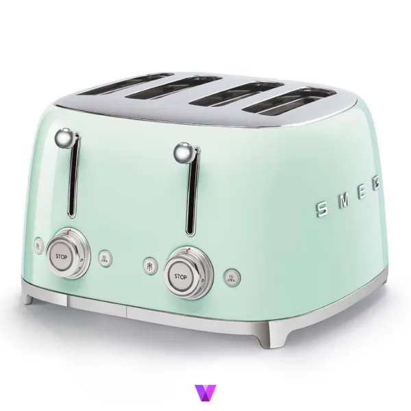 Smeg Toaster TSF03 50's Style - Pastel Green