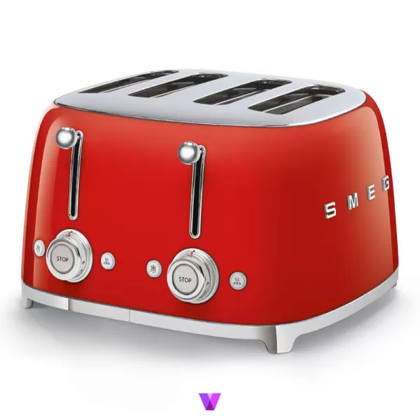 Smeg Toaster TSF03 50's Style - Red