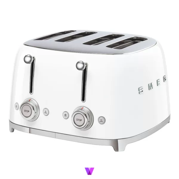 Smeg Toaster TSF03 50's Style - White