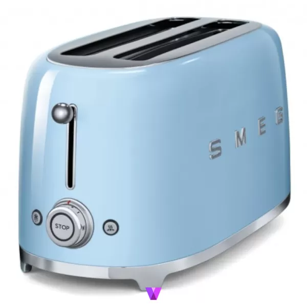 Smeg Toaster TSF02 50's Style - Pastel Blue