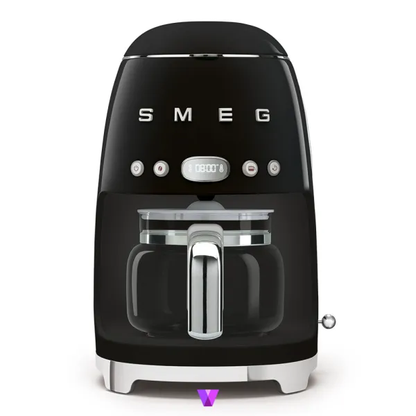 Smeg Filter Coffee Maker 50's Style - Black