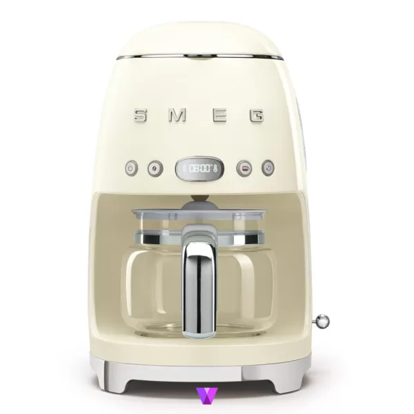 Smeg Filter Coffee Maker 50's Style - Cream
