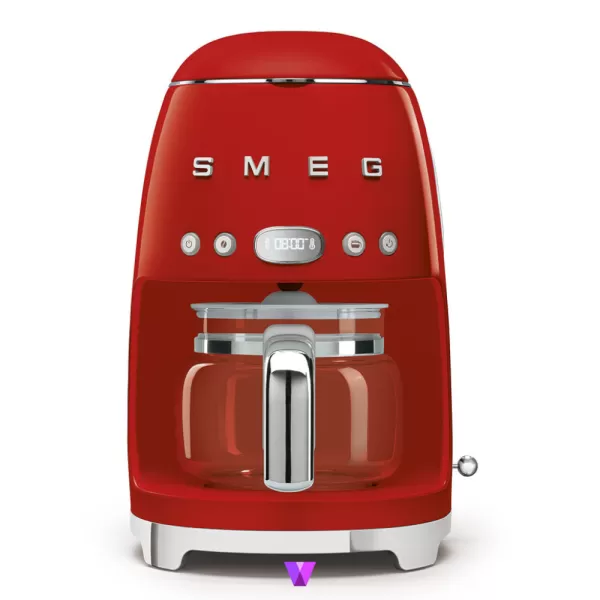Smeg Filter Coffee Maker 50's Style - Red