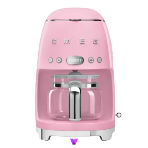 Smeg Filter Coffee Maker 50's Style - Pink