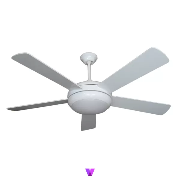 Elegant Alexander Ceiling Fan - White
