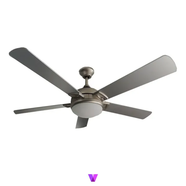 Parma Cosmopolitan Ceiling Fan - Silver