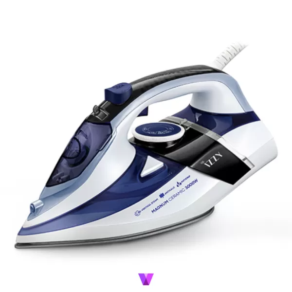 Izzy Magnum Steam Iron - Blue