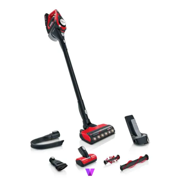Bosch Stick Vacuum Cleaner Unlimited 8 Gen2 ProAnimal - Red