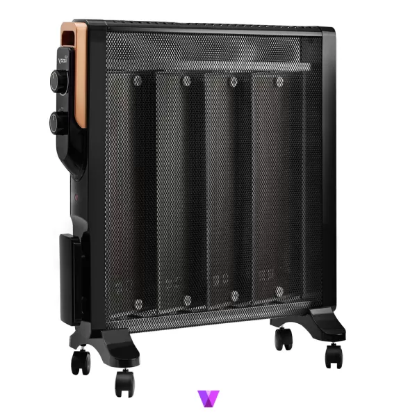 Izzy IZ-9018 Mica Convector Heater - 2400 W, Black