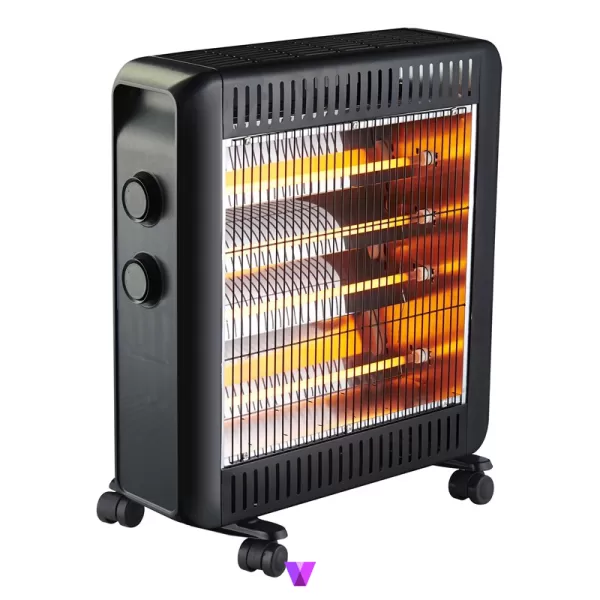 MateStar Quartz Heater - Black