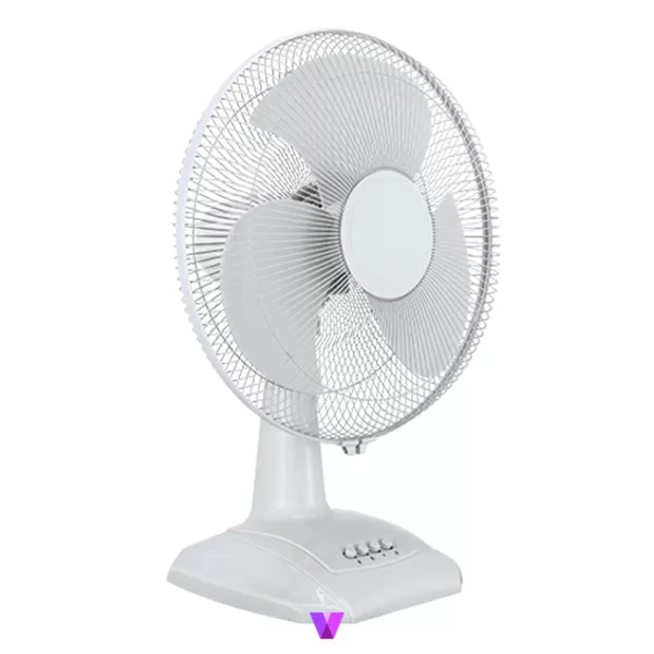 Parma Table Fan 16'' - White