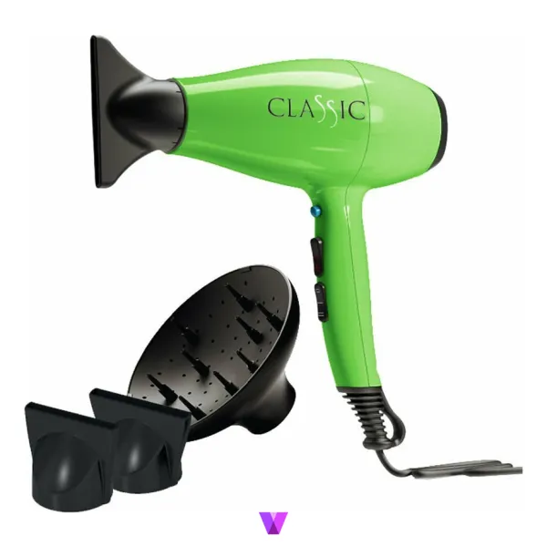 Gama A11 Classic Hair Dryer - Green