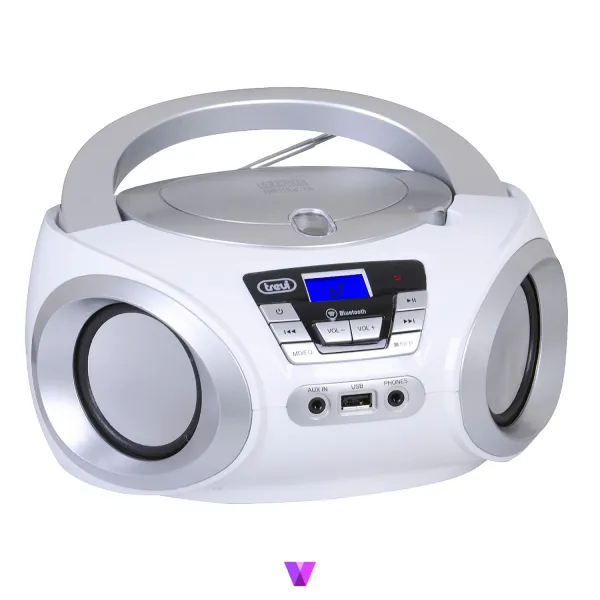 Trevi Portable Radio - White