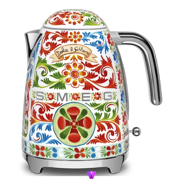 Smeg 50’s Retro Kettle Dolce&Gabbana - White
