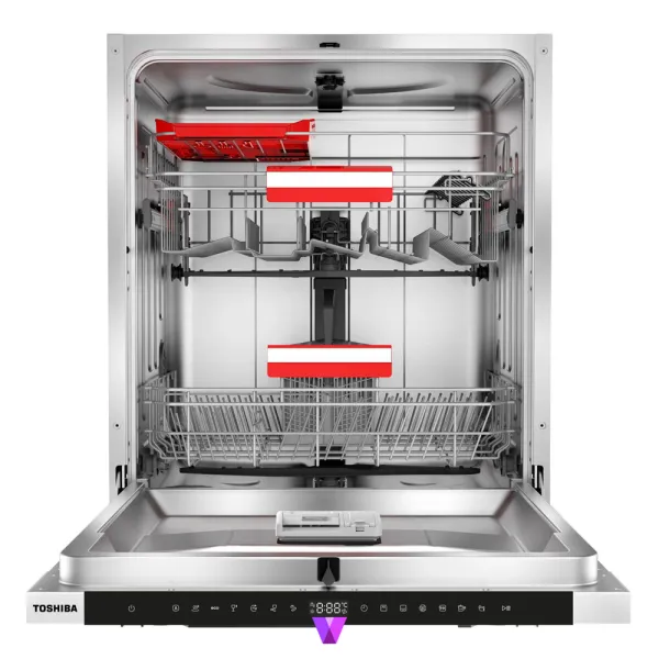 Toshiba Full Built In Dishwasher