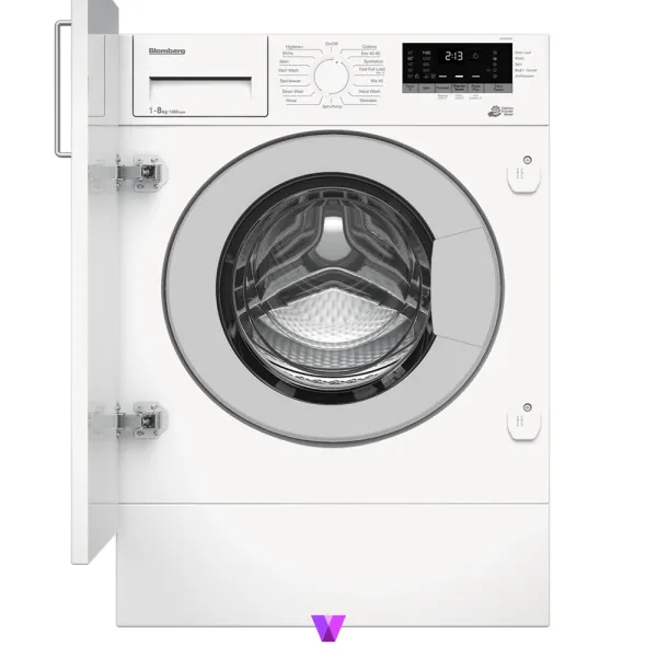 Blomberg Built In Washing Machine 8kg - White