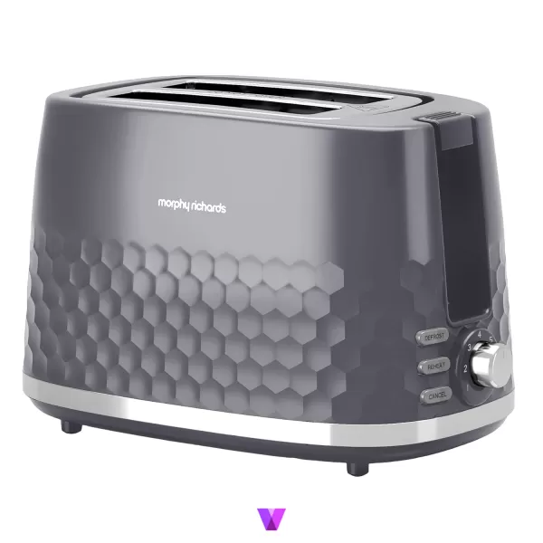 Morphy Richards Toaster Hive Series - Gray