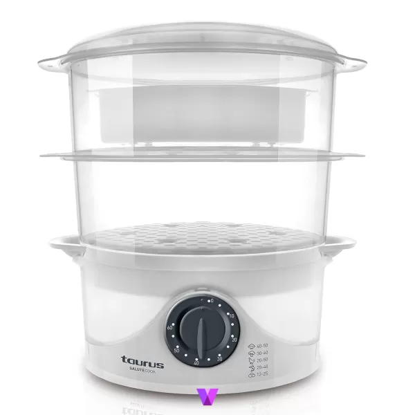 Taurus SaluteCook Steamer - White