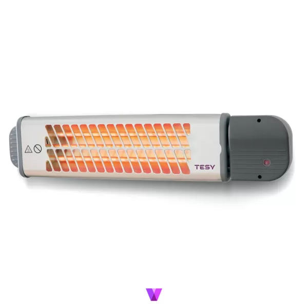 Tesy Bathroom Heater - Silver
