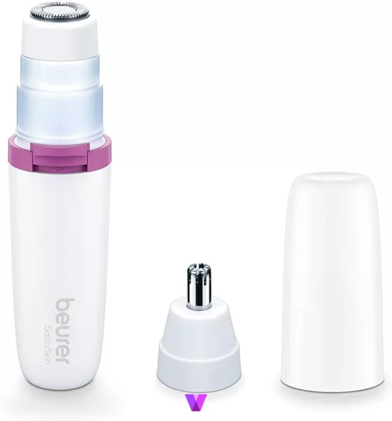 Beurer Facial Hair Remover - White