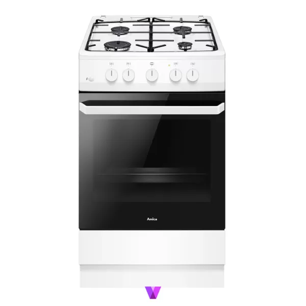 Amica Gas Cooker - White