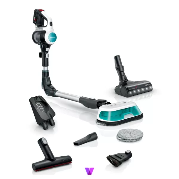 Bosch ProHygienic Aqua Stick Vacuum Cleaner Unlimited 7 - White