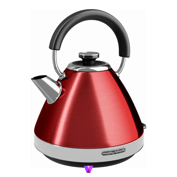 Morphy Richards Kettle Venture Pyramid Series - Red