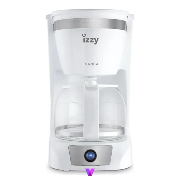 Izzy C108S Bianca Filter Coffee Maker - White