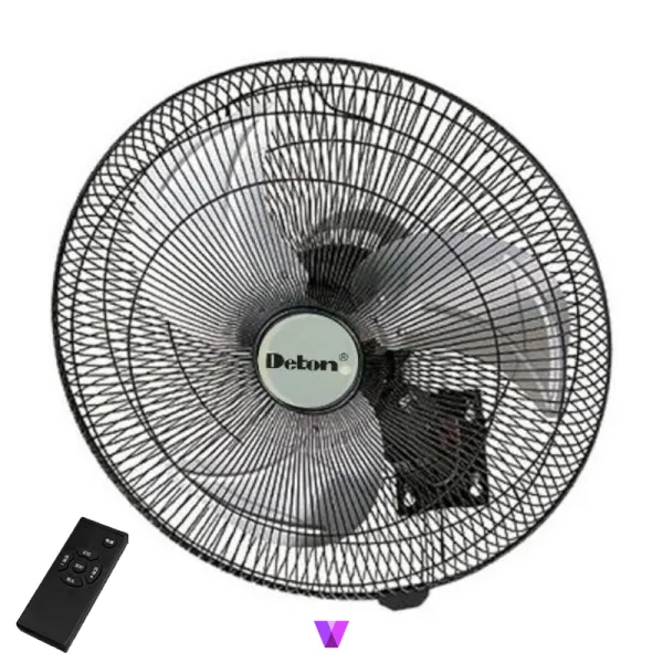 Deton Wall Fan 20'' - Black