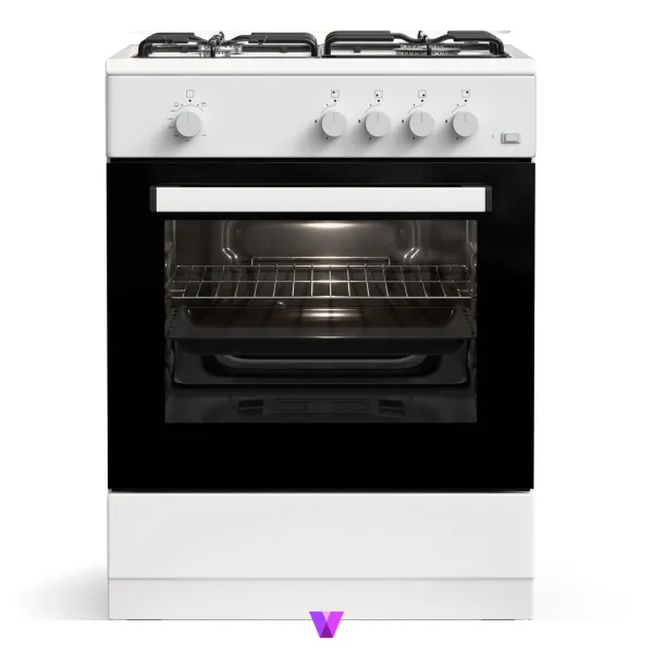 Tecna Gas Cooker - White