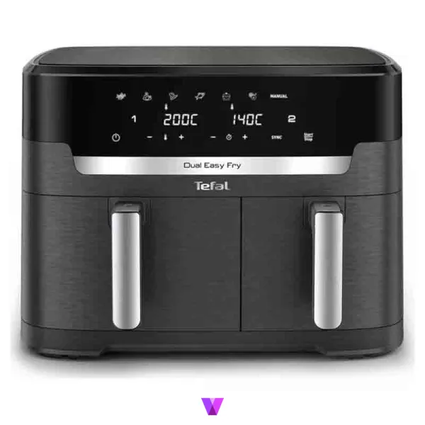 Tefal Easy Fry Dual XXL Air Fryer - Anthracite