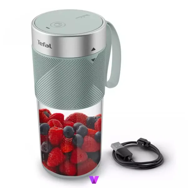Tefal Lightmix Portable Blender - Pastel Green