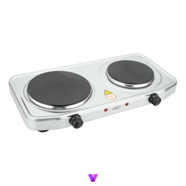 Osio Mini Cooker Double Hob - Inox