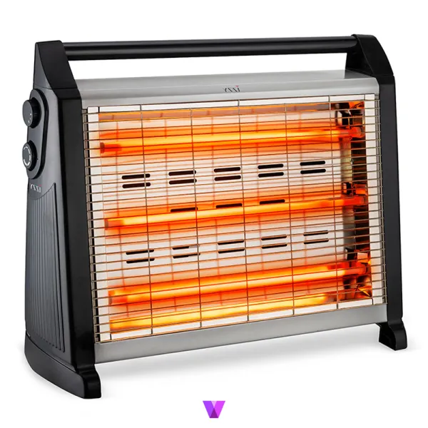 Izzy L-28 Quartz Heater - Black