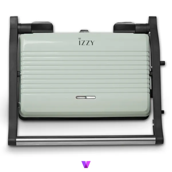 Izzy IZ-2025 Vintage Sandwich Maker Panini - Pastel Green