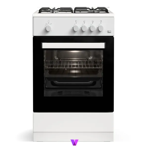 Tecna Gas Cooker 50cm - White