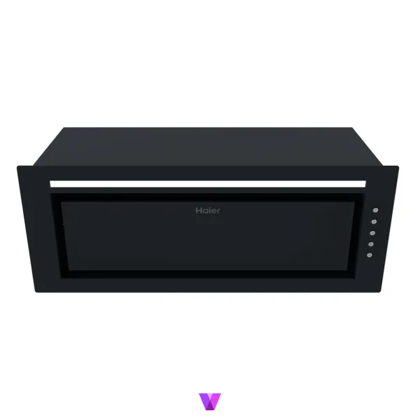 Haier Built in Hood - 52cm, Black